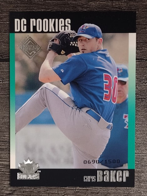 2002 Upper Deck Diamond Connection #100 Chris Baker DC RC