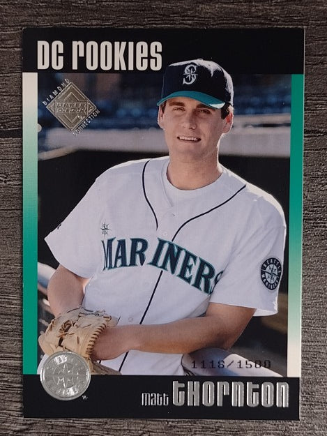 2002 Upper Deck Diamond Connection #149 Matt Thornton DC RC (EXMT)