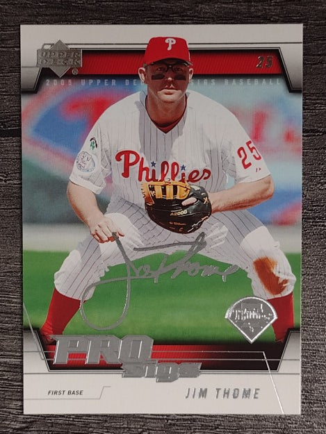 2005 Upper Deck Pro Sigs Silver #68 Jim Thome