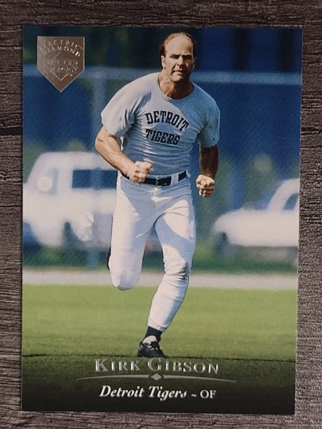 1995 Upper Deck Electric Diamond #186 Kirk Gibson