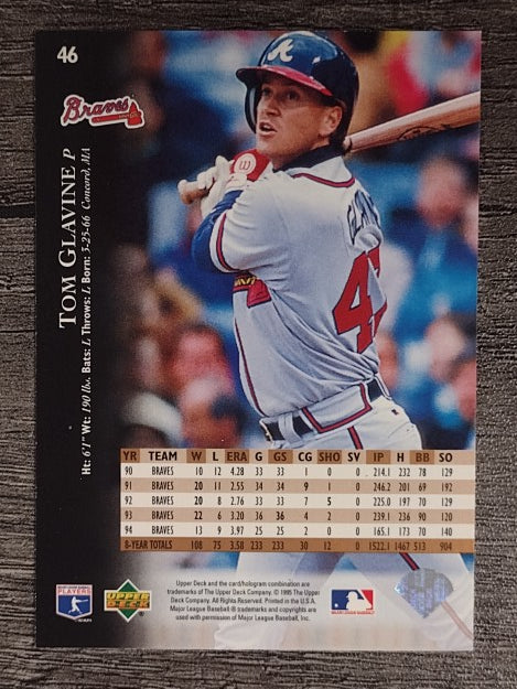 1995 Upper Deck Electric Diamond #46 Tom Glavine