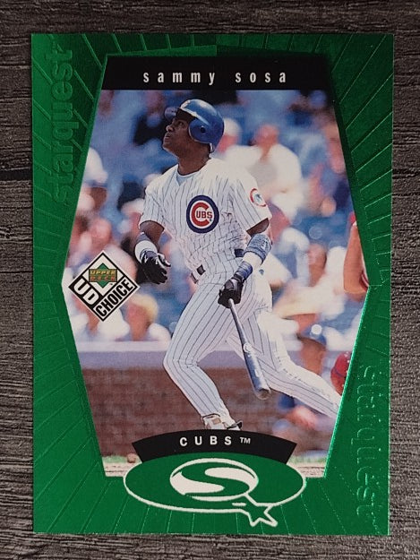 1999 UD Choice StarQuest Green #2 Sammy Sosa
