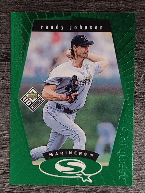 1999 UD Choice StarQuest Green #12 Randy Johnson (NM)