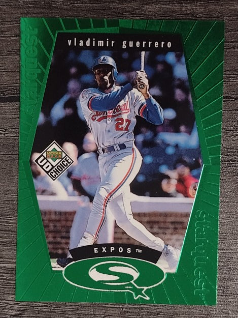 1999 UD Choice StarQuest Green #18 Vladimir Guerrero