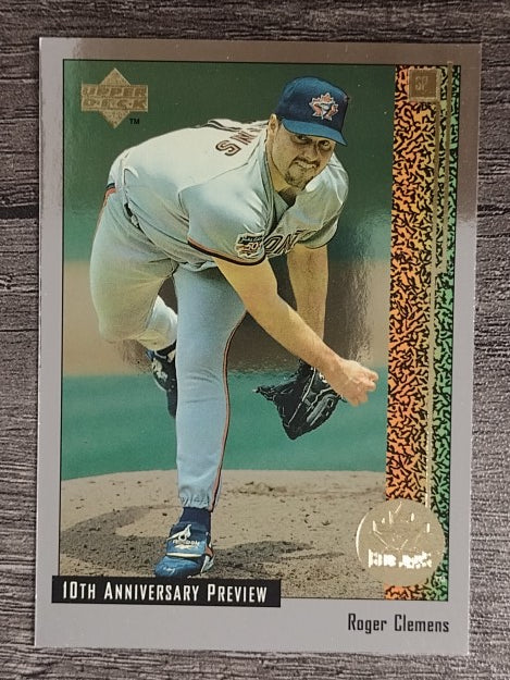 1998 Upper Deck 10th Anniversary Preview #3 Roger Clemens