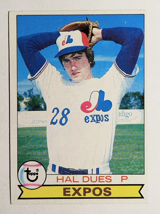 1979 Topps #699 Hal Dues RC (VGEX)