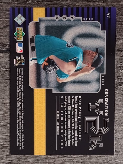 2000 Upper Deck Legends #97 Brad Penny Y2K