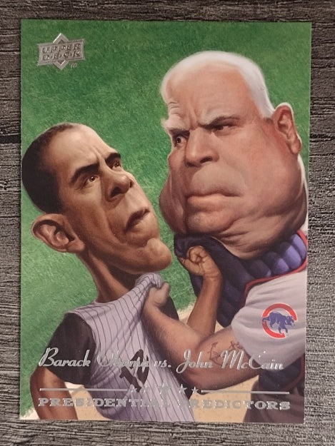2008 UD Presidential Running Mate Predictors #PP10 Barack Obama/John McCain