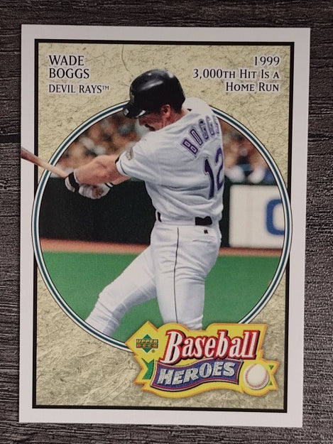 2005 Upper Deck Baseball Heroes #89 Wade Boggs Rays