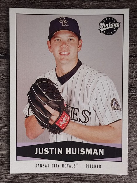 2004 Upper Deck Vintage #478 Justin Huisman RC