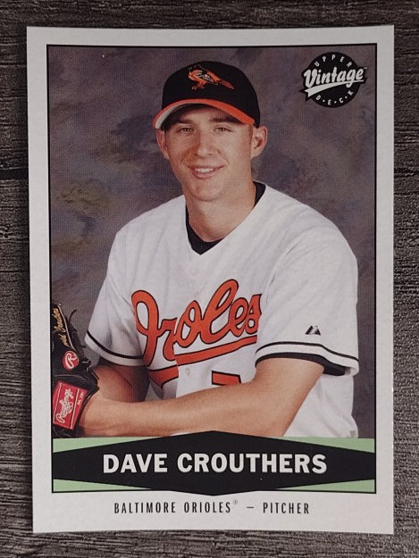 2004 Upper Deck Vintage #467 Dave Crouthers RC