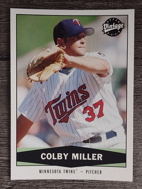 2004 Upper Deck Vintage #499 Colby Miller RC
