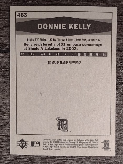 2004 Upper Deck Vintage #483 Donnie Kelly RC