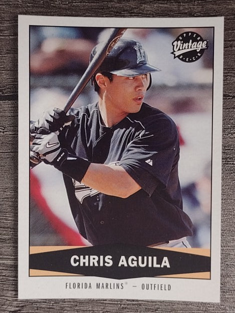 2004 Upper Deck Vintage #496 Chris Aguila RC (EXMT)