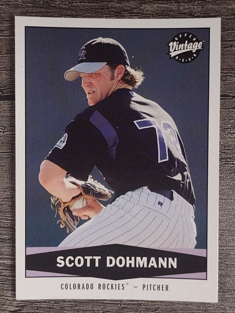 2004 Upper Deck Vintage #498 Scott Dohmann RC (EXMT)