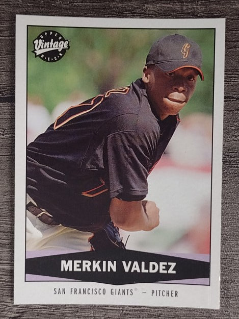 2004 Upper Deck Vintage #486 Merkin Valdez RC (EX)