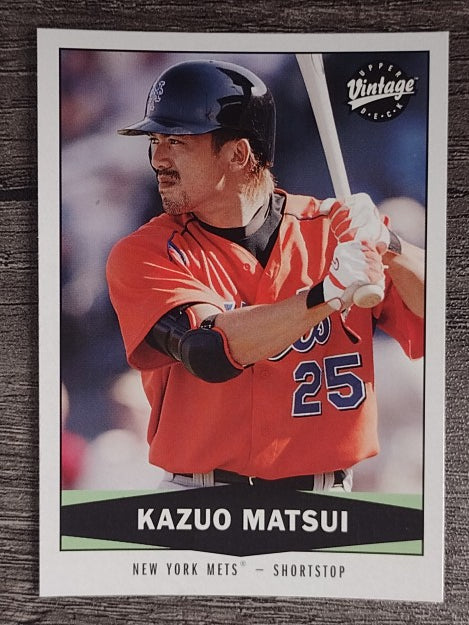 2004 Upper Deck Vintage #475 Kazuo Matsui RC (NM)