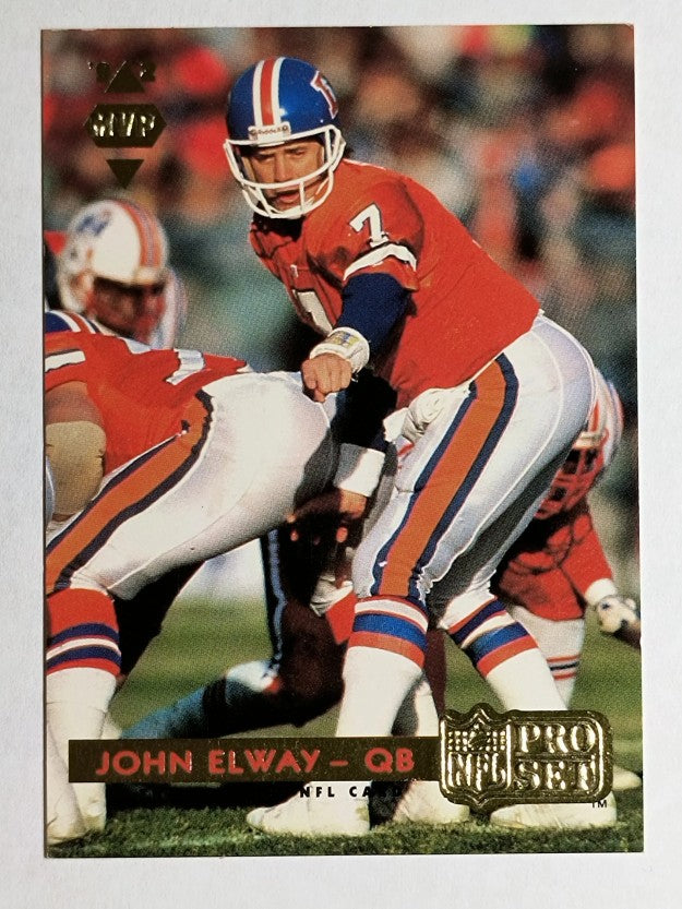 1992 Pro Set Gold MVPs #MVP4 John Elway