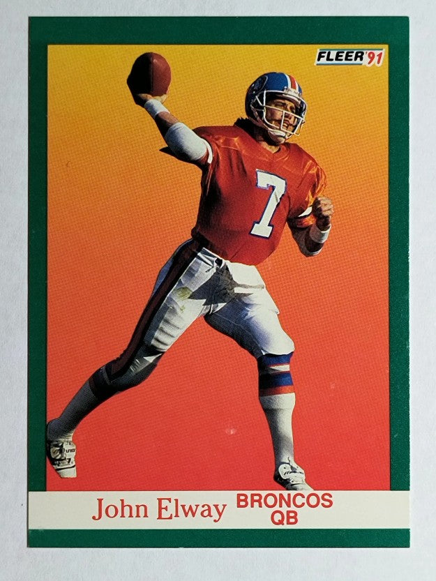 1991 Fleer #45 John Elway