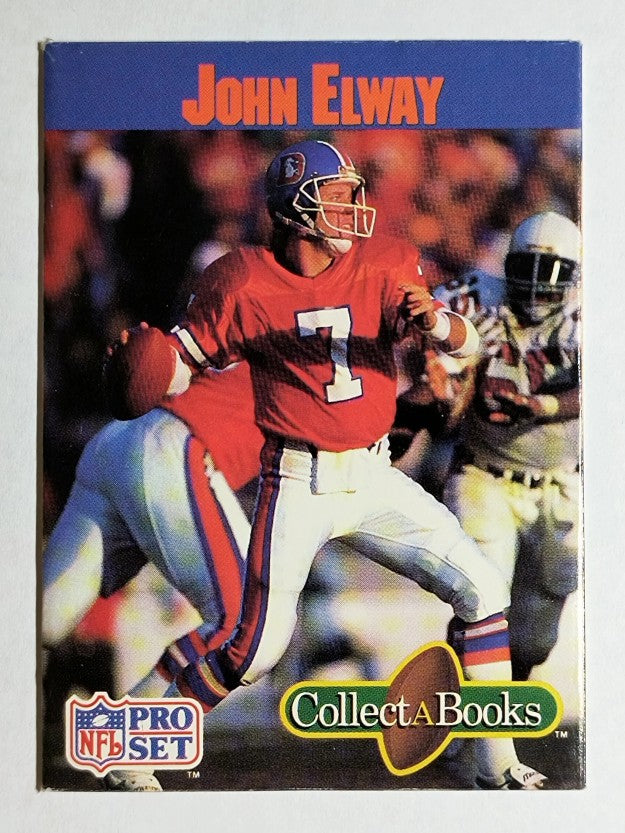 1990 Pro Set Collect-A-Books #15 John Elway