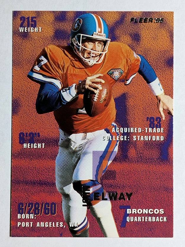 1995 Fleer #110 John Elway