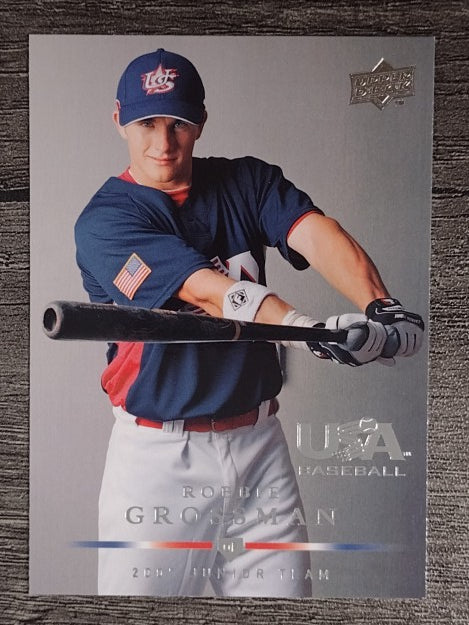 2008 Upper Deck USA Junior National Team #USJR14 Robbie Grossman