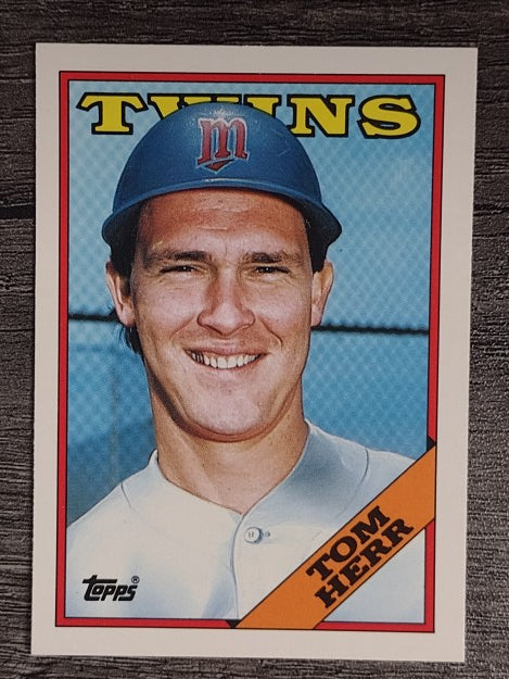 1988 Topps Traded #49T Tom Herr