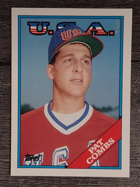 1988 Topps Traded #30T Pat Combs OLY XRC