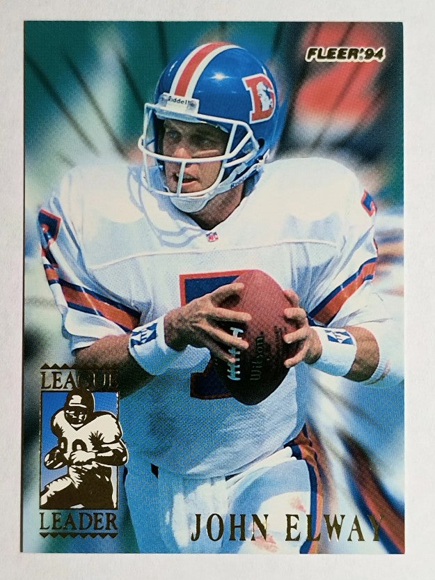 1994 Fleer League Leaders #3 John Elway