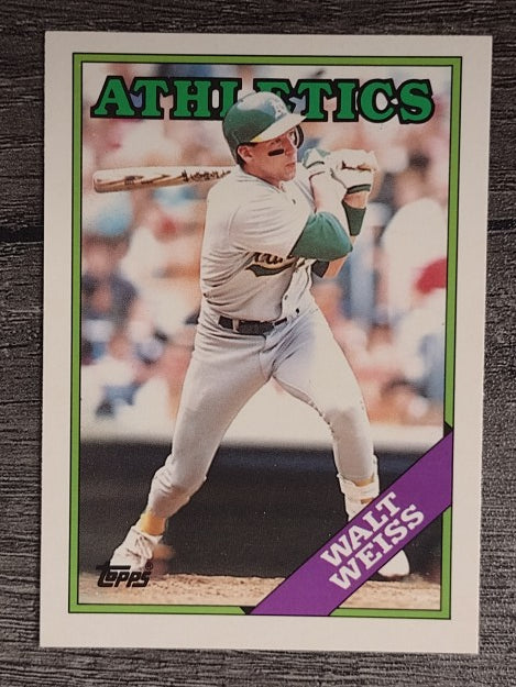 1988 Topps Traded #126T Walt Weiss XRC