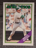 1988 Topps Traded #126T Walt Weiss XRC