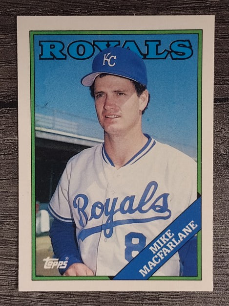1988 Topps Traded #62T Mike Macfarlane XRC
