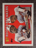 1988 Topps #4A Eddie Murray RB/Caption in box on card front