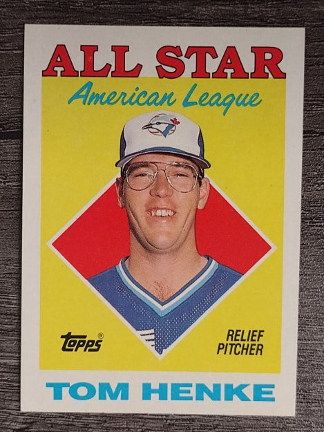 1988 Topps #396 Tom Henke AS