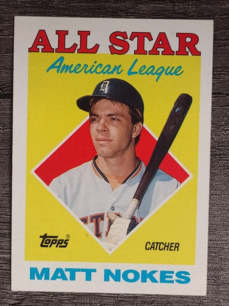 1988 Topps #393 Matt Nokes AS