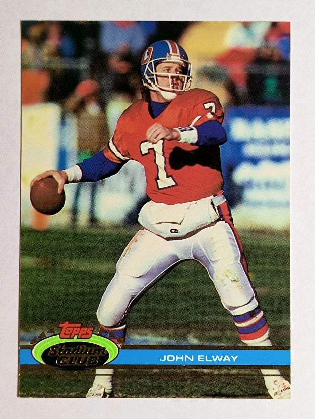 1991 Stadium Club #294 John Elway