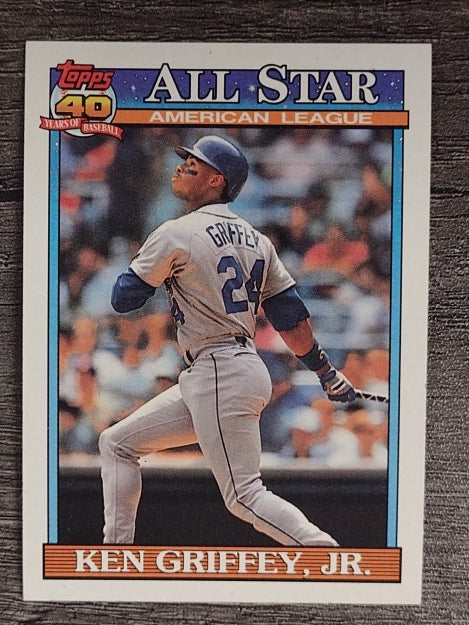 1991 Topps #392 Ken Griffey Jr. AS