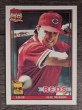 1991 Topps #642 Hal Morris