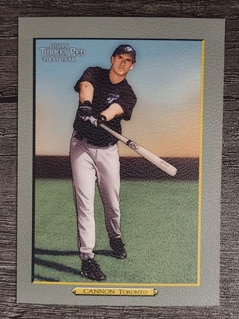 2005 Topps Turkey Red #289 Chip Cannon RC