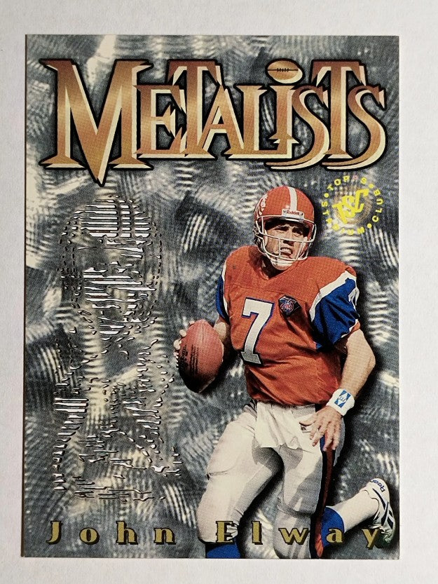 1995 Stadium Club Metalists #M3 John Elway