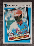 1989 Topps #662 Lou Brock TBC79