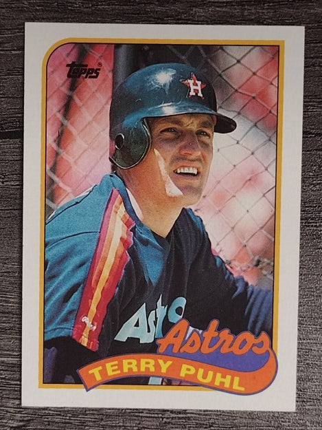 1989 Topps #119 Terry Puhl