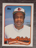 1989 Topps #774 Frank Robinson MG