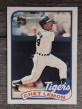 1989 Topps #514 Chet Lemon
