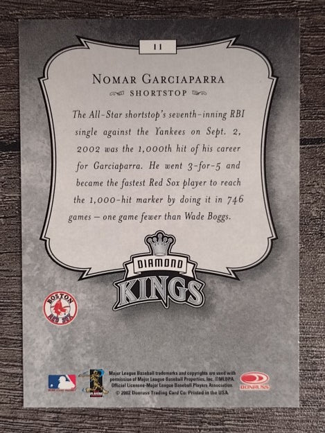 2003 Donruss #11 Nomar Garciaparra DK