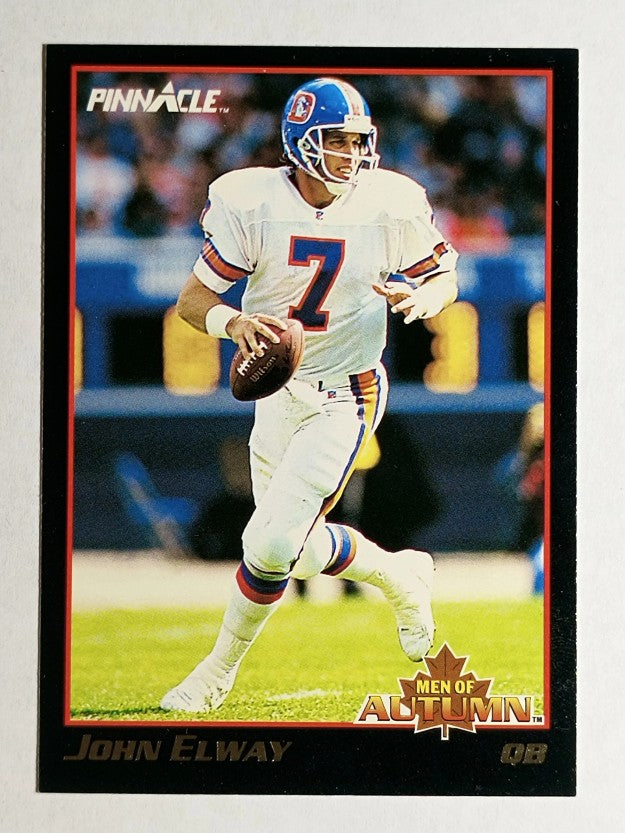 1993 Pinnacle Men of Autumn #7 John Elway