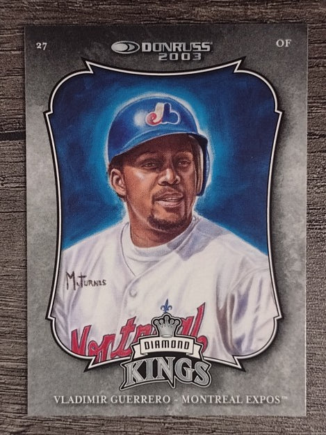 2003 Donruss #1 Vladimir Guerrero DK