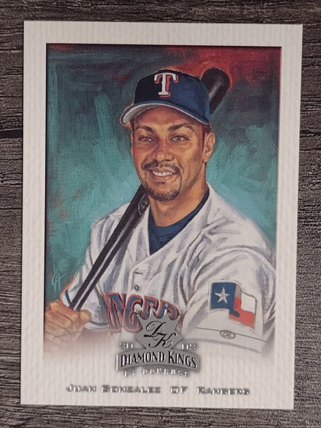 2002 Diamond Kings #71 Juan Gonzalez