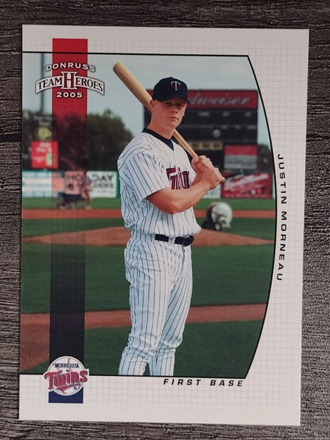 2005 Donruss Team Heroes #186 Justin Morneau