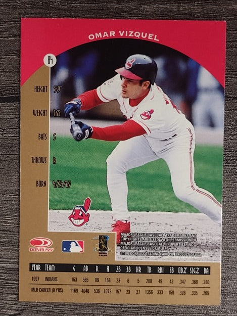1998 Donruss Preferred #84 Omar Vizquel GS